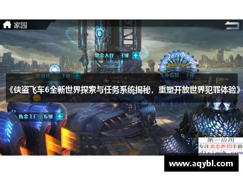 《侠盗飞车6全新世界探索与任务系统揭秘,重塑开放世界犯罪体验》